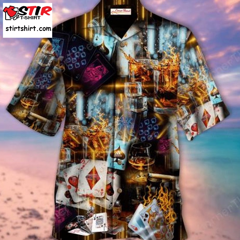 Enjoy Life With Gambling Hawaiian Shirt Pre10227, Hawaiian Shirt, Beach Shorts, One Piece Swimsuit, Polo Shirt, Funny Shirts, Gift Shirts