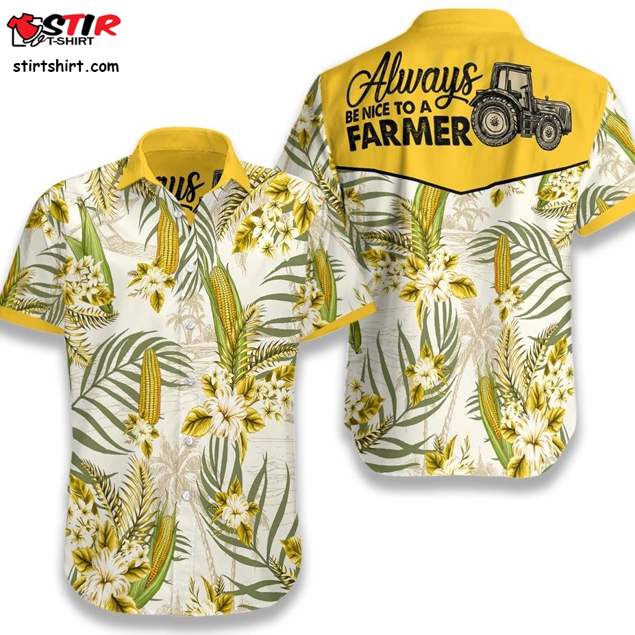 Farmer Corn Hawaiian Shirt