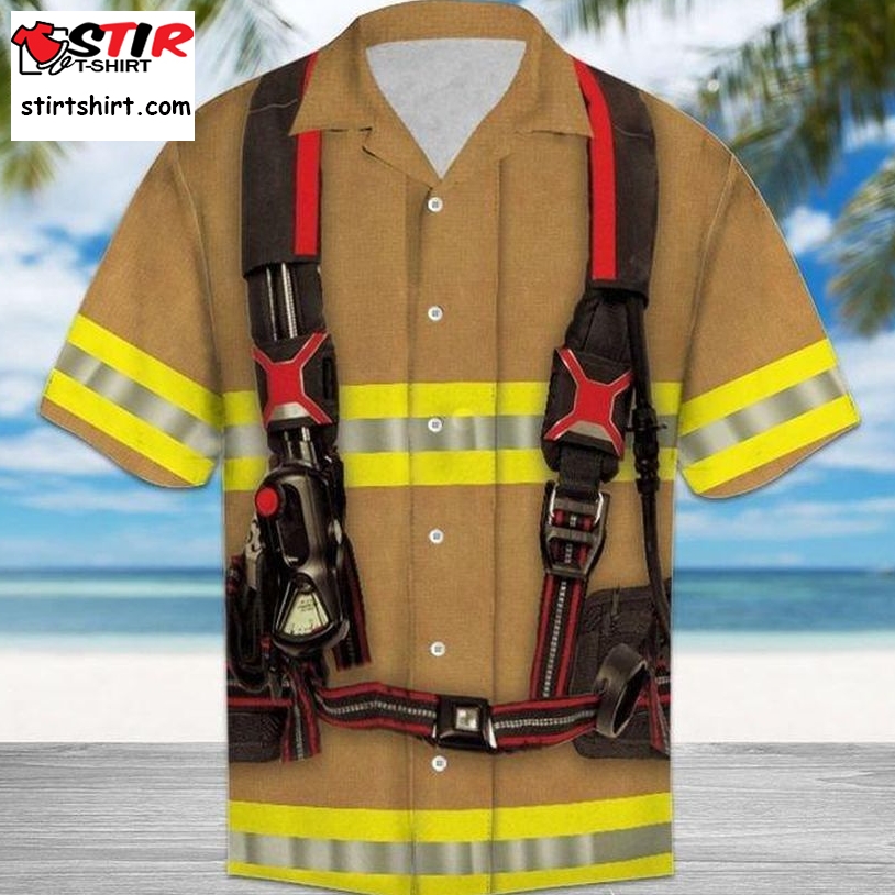 Firefighter Hawaiian Shirt Pre13163, Hawaiian Shirt, Beach Shorts, One Piece Swimsuit, Polo Shirt, Funny Shirts, Gift Shirts, Graphic Tee   Copy   Copy