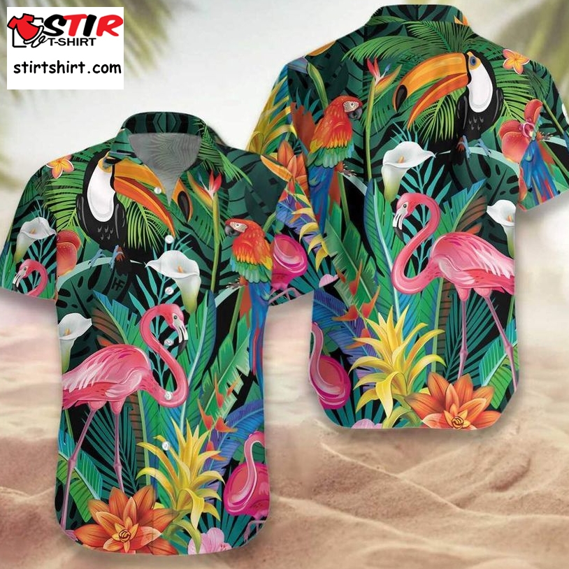 Flamingo For Men For Women Hw2720 Hawaiian Shirt Pre13152, Hawaiian Shirt, Beach Shorts, One Piece Swimsuit, Polo Shirt, Funny Shirts, Gift Shirts   Copy   Copy