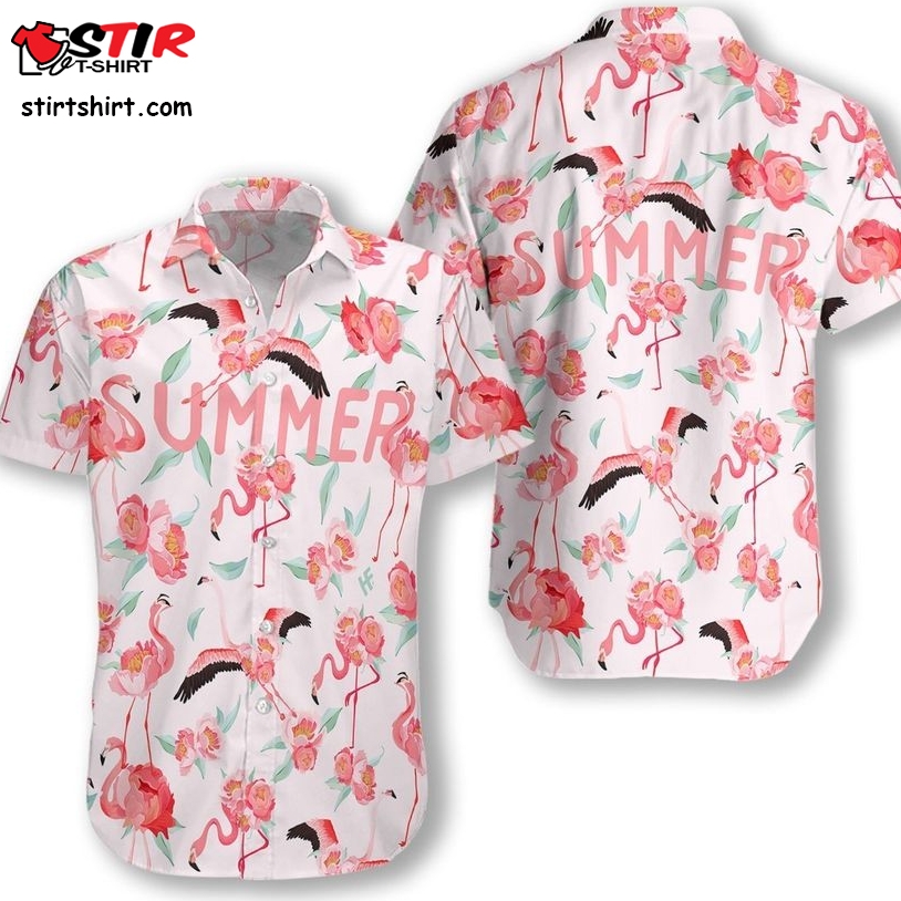 Flamingo Hawaiian Shir Hawaiian Shirt Pre10179, Hawaiian Shirt, Beach Shorts, One Piece Swimsuit, Polo Shirt, Funny Shirts, Gift Shirts, Graphic Tee   Copy   Copy