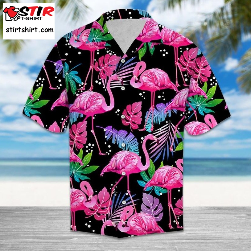 Flamingo Hawaiian Shirt Pre10833, Hawaiian Shirt, Beach Shorts, One Piece Swimsuit, Polo Shirt, Funny Shirts, Gift Shirts, Graphic Tee   Copy   Copy