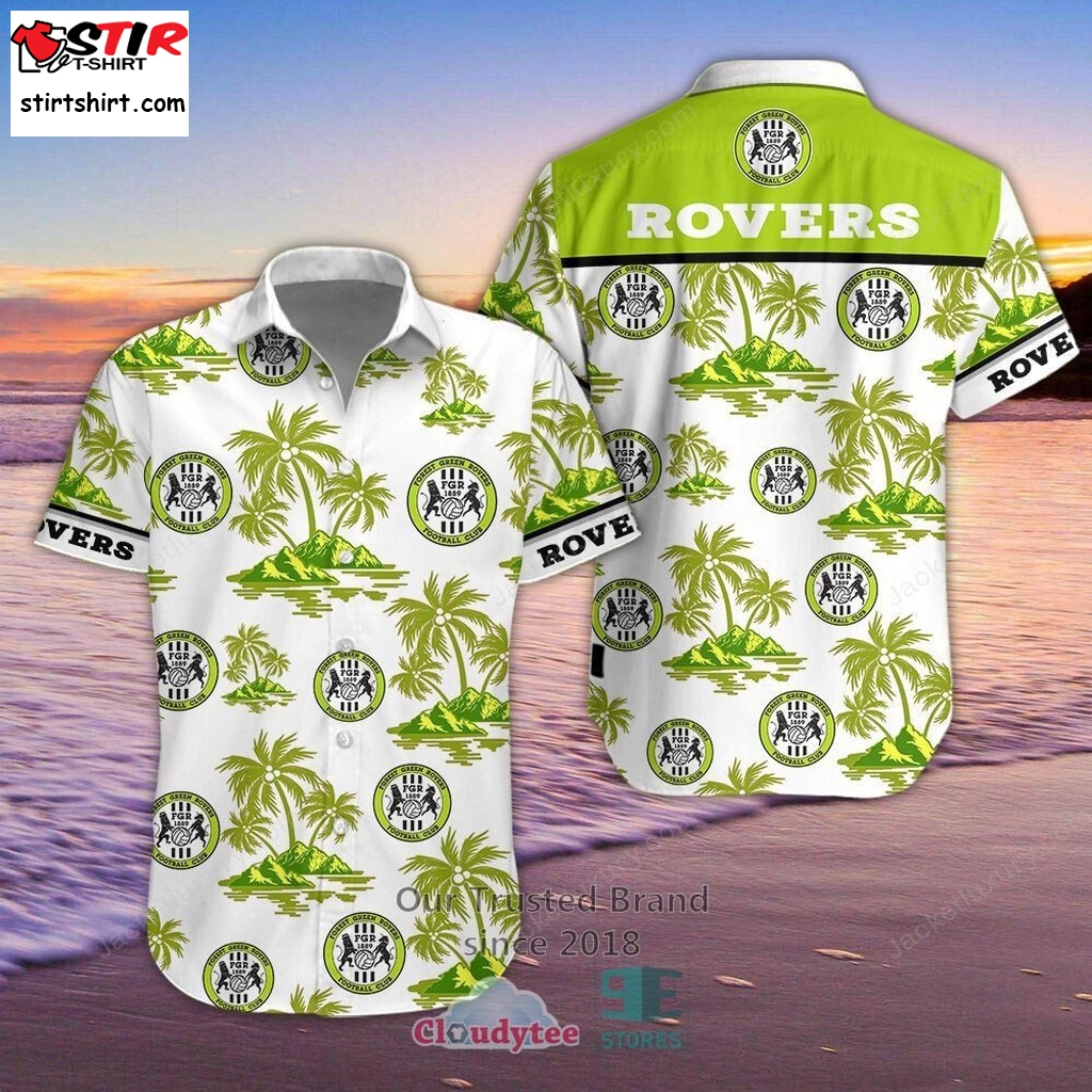 Forest Green Rovers Island Hawaiian Shirt, Short    s Green