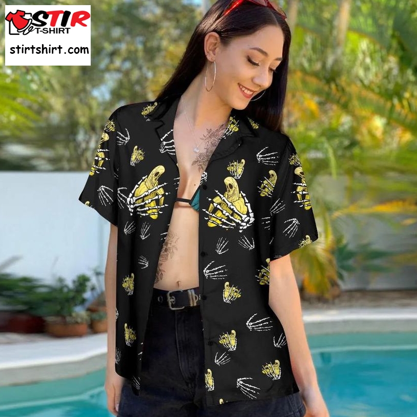 Funny Banana Skull Hawaiian Shirt, This Trends Summer Beach Shirt For Men Women   Copy   Copy