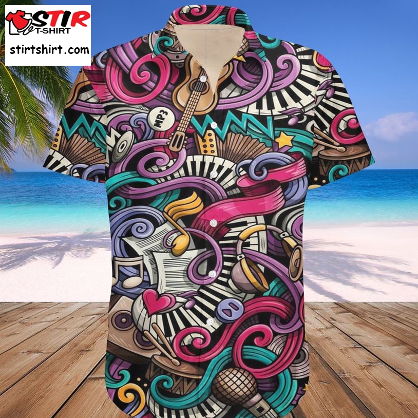 Funny Design All You Need Is Jazz Summer Vacation Hawaii Shirt