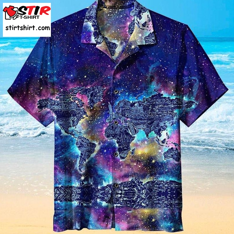 Galaxy Hawaiian Shirt Pre11190, Hawaiian Shirt, Beach Shorts, One Piece Swimsuit, Polo Shirt, Funny Shirts, Gift Shirts, Graphic Tee