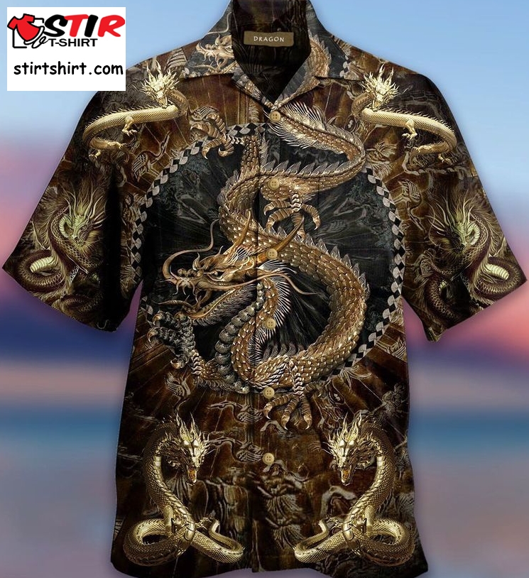 Golden Dragon Era Hawaiian Shirt Pre13047, Hawaiian Shirt, Beach Shorts, One Piece Swimsuit, Polo Shirt, Funny Shirts, Gift Shirts, Graphic Tee