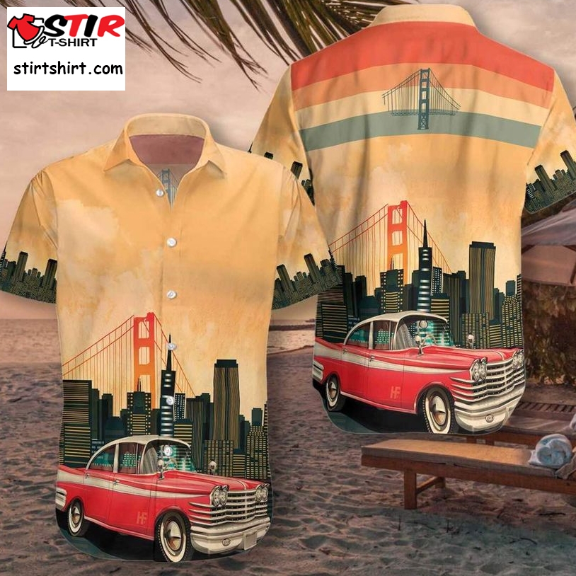 Golden Gate Bridge Hawaiian Shirt Pre10493, Hawaiian Shirt, Beach Shorts, One Piece Swimsuit, Polo Shirt, Funny Shirts, Gift Shirts, Graphic Tee