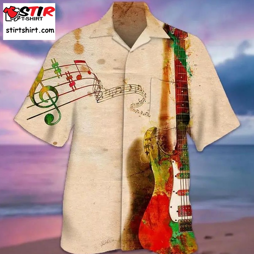 Guitar Phonogram Hawaiian Shirt Pre11878, Hawaiian Shirt, Beach Shorts, One Piece Swimsuit, Polo Shirt, Funny Shirts, Gift Shirts, Graphic Tee