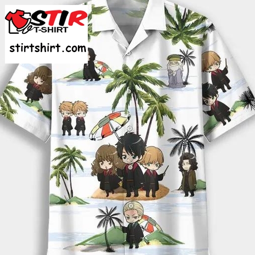 Harry Potter Anime Characters Summer Time Hawaiian Shirt, Harry Potter Shirt, Harry Potter Shirts
