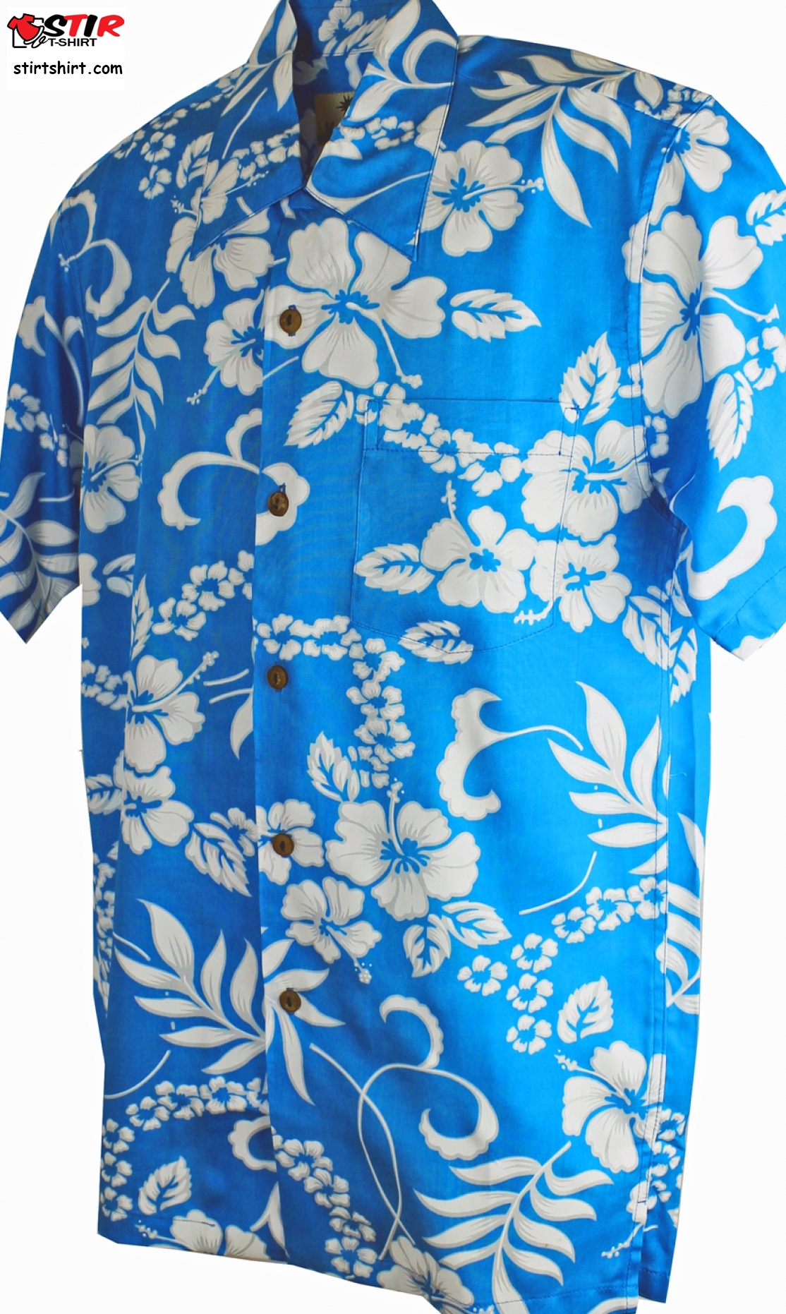 Hawaiian Shirt Turquoise  Turquoise 