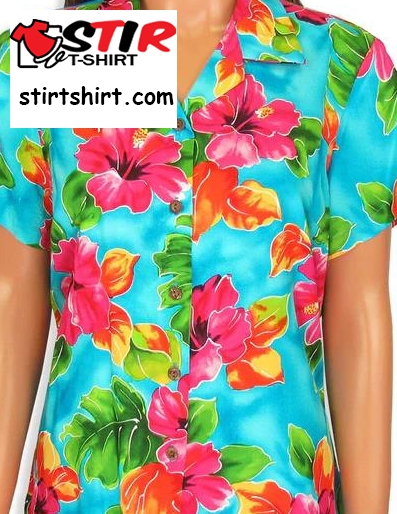 Hawaiian Shirts For Women  Hawaiian Print Shirt Womens