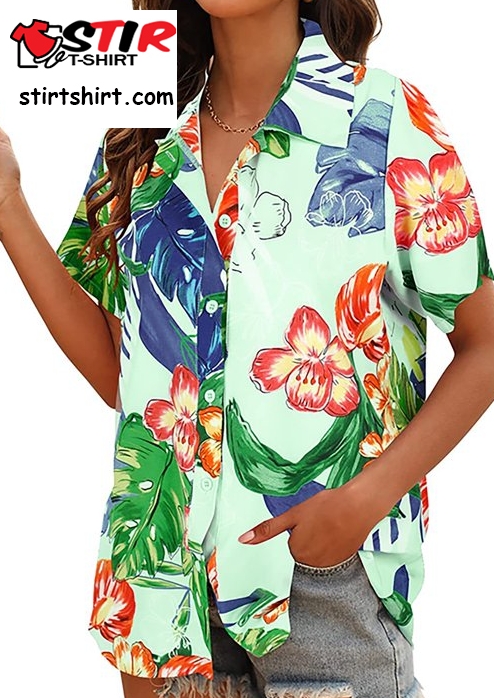 Hawaiian Shirts Womens  Ladies s