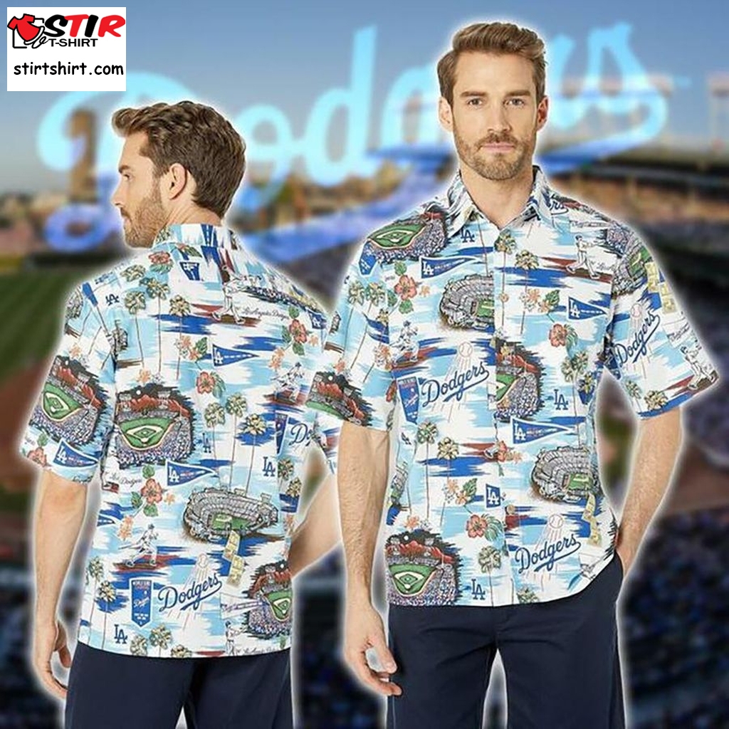 La Dodgers Hawaii Hawaiian Shirt Fashion Tourism For Mens Women Shirts  Mens s