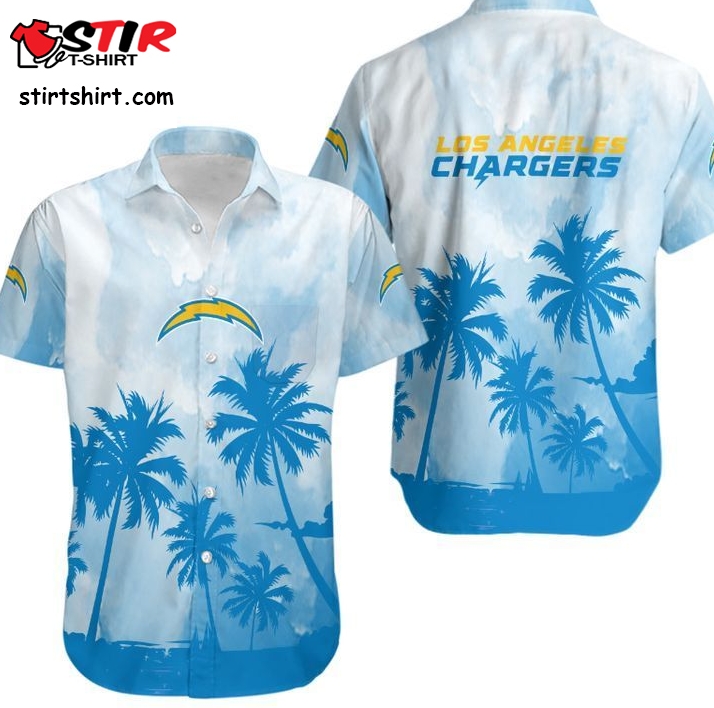 Custom Number And Name Alabama Huntsville Chargers Hawaiian Shirt