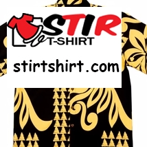 Men_S Aloha Shirts Top Selling Hawaiian Shirt  Black And Gold 