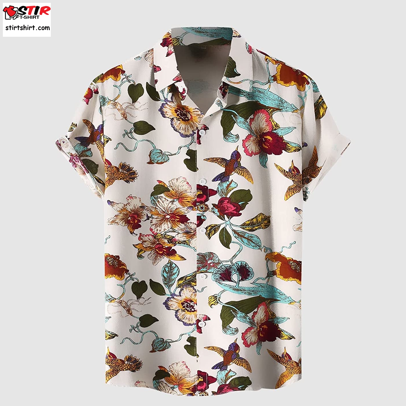 Mens Floral Hawaiian Shirts 80S 90S Hawaiian Shirt For Men Big And Tall Button Down Short Sleeve Shirt Aloha Beach Shirts  80s  Outfit