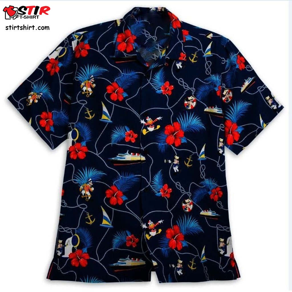 Mickey Mouse Disney 2 For Men And Women Graphic Print Short Sleeve Hawaiian Casual Shirt Y97  Disney s