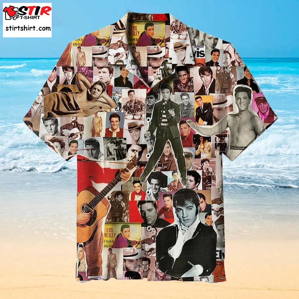 Nmr Distribution Elvis Presley Movie Poster Hawaiian Shirt  Elvis s