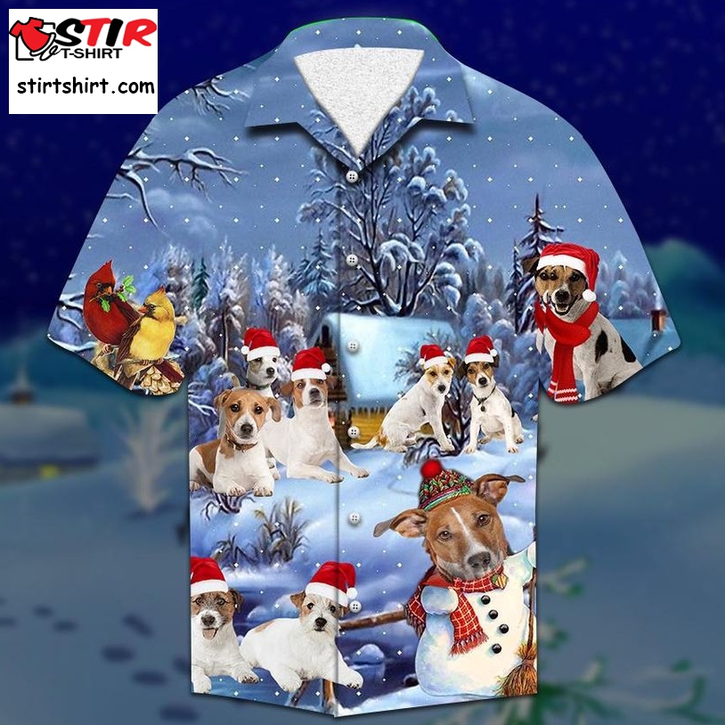 Parson Russell Christmas Hawaiian Shirt Pre12552, Hawaiian Shirt, Beach Shorts, One Piece Swimsuit, Polo Shirt, Personalized Shirt, Funny Shirts