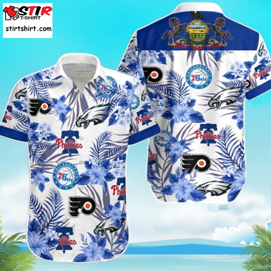 Philadelphia Phillies Hawaiian Shirt - Pullama