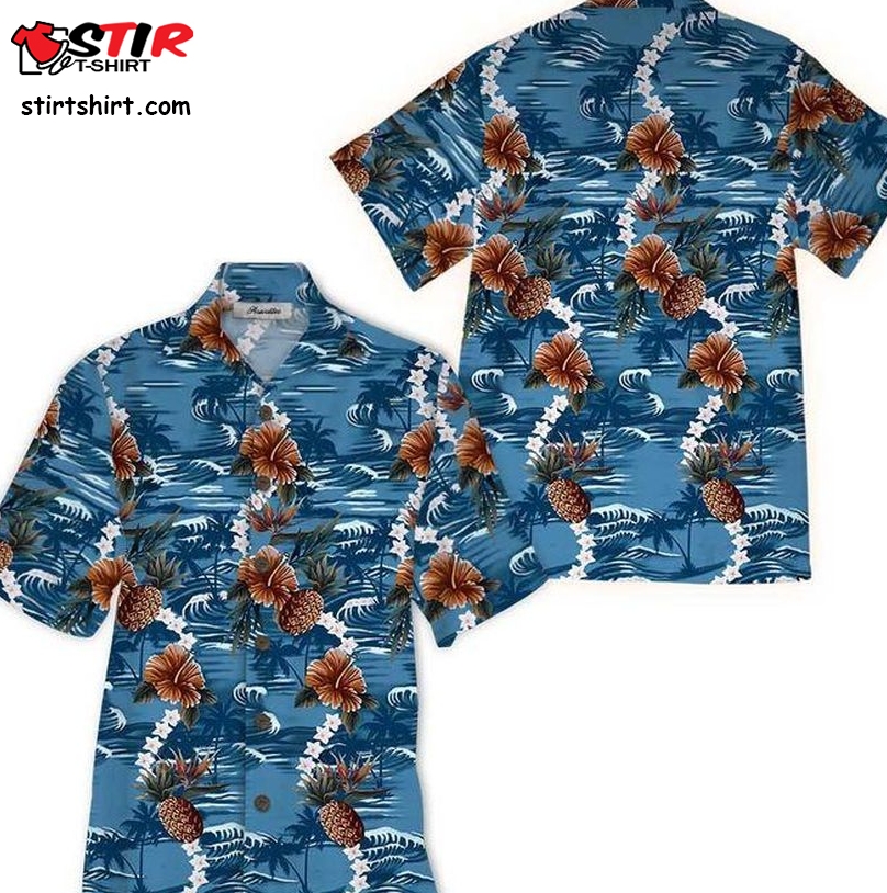 Pineapple Hawaiian Shirt Pre10345, Hawaiian Shirt, Beach Shorts, One Piece Swimsuit, Polo Shirt, Personalized Shirt, Funny Shirts, Gift Shirts