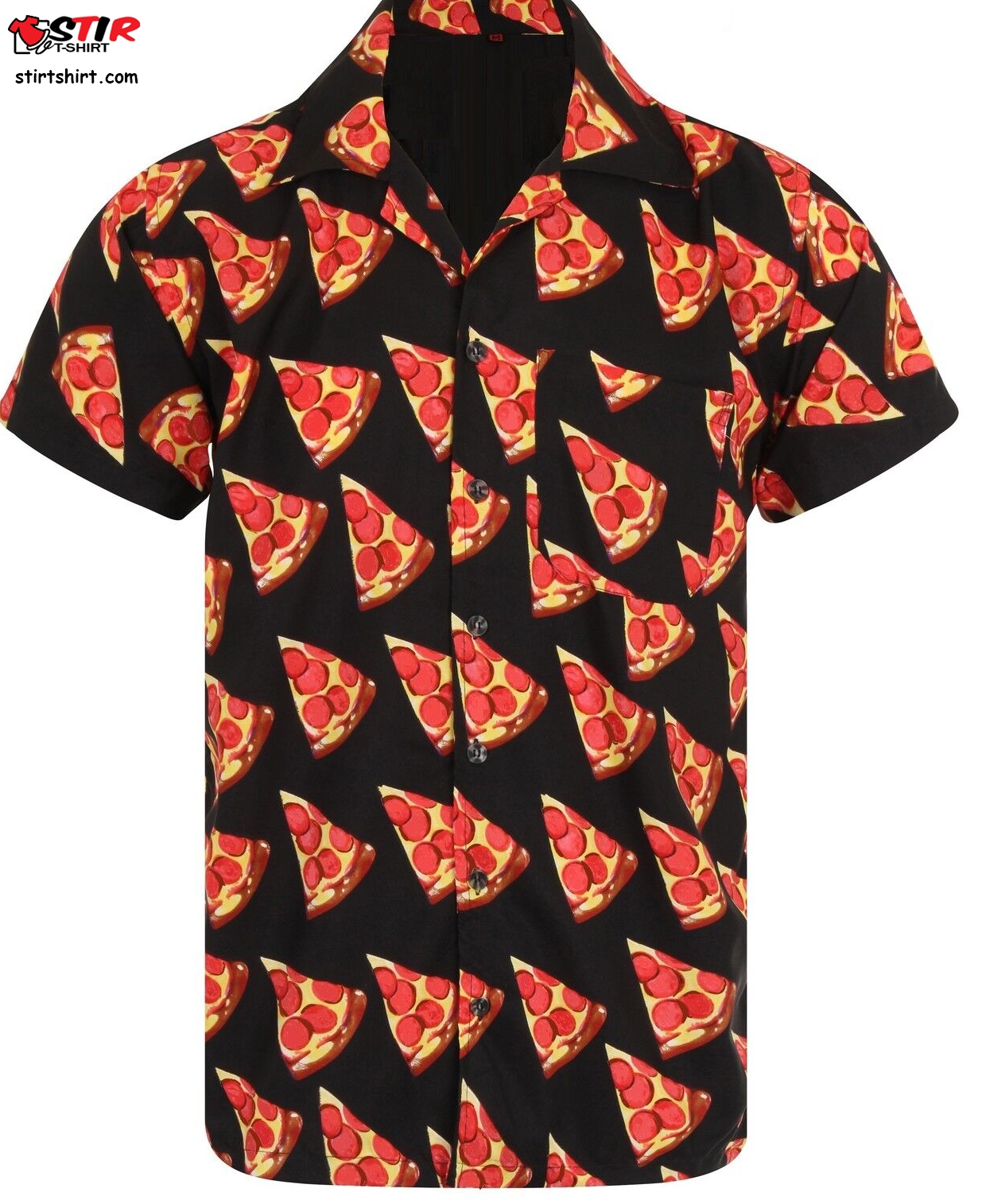 Pizza Hawaiian Shirt Stag Loud Mens Aloha Food Crust Bbq Takeway Beer Friday  Hawaiian Pizza Shirt