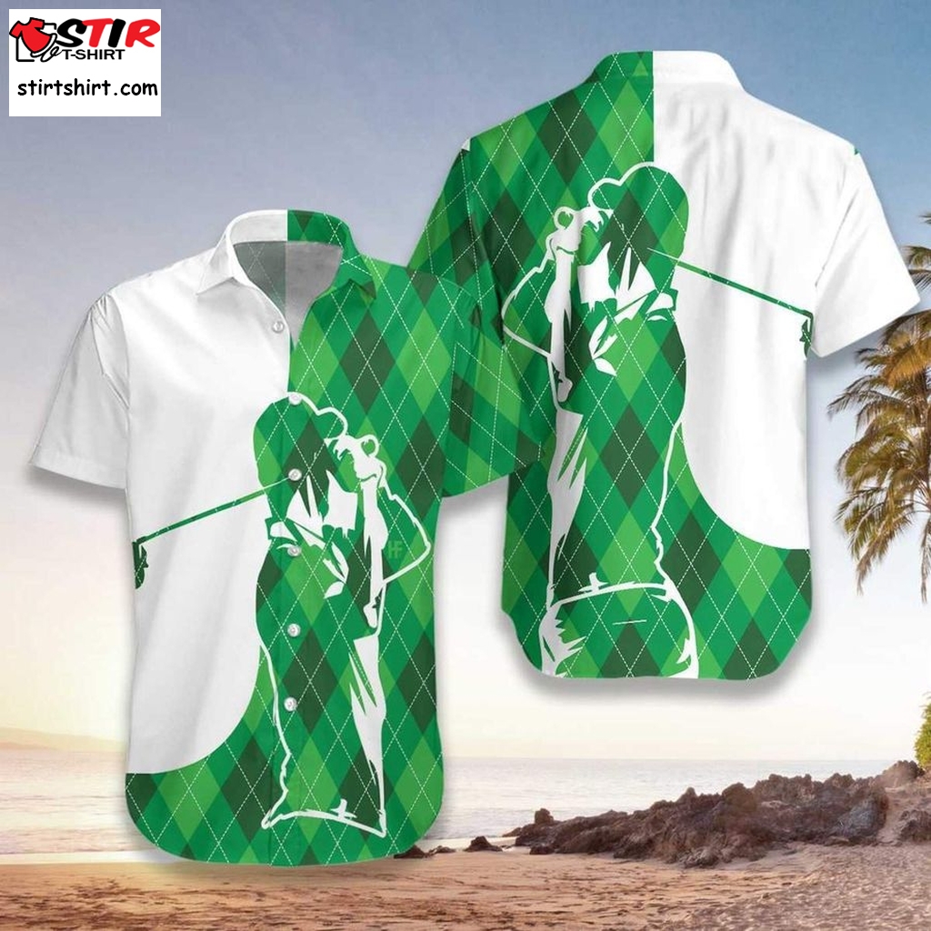 Plaid Golfers Silhouette Hawaiian Shirt Pre10505, Hawaiian Shirt, Beach Shorts, One Piece Swimsuit, Polo Shirt, Personalized Shirt, Funny Shirts  Golf s