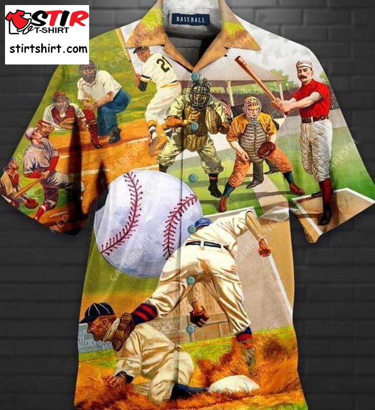 Playing Baseball Hawaiian Shirt Pre12466, Hawaiian Shirt, Beach Shorts, One Piece Swimsuit, Polo Shirt, Personalized Shirt, Funny Shirts, Gift Shirts