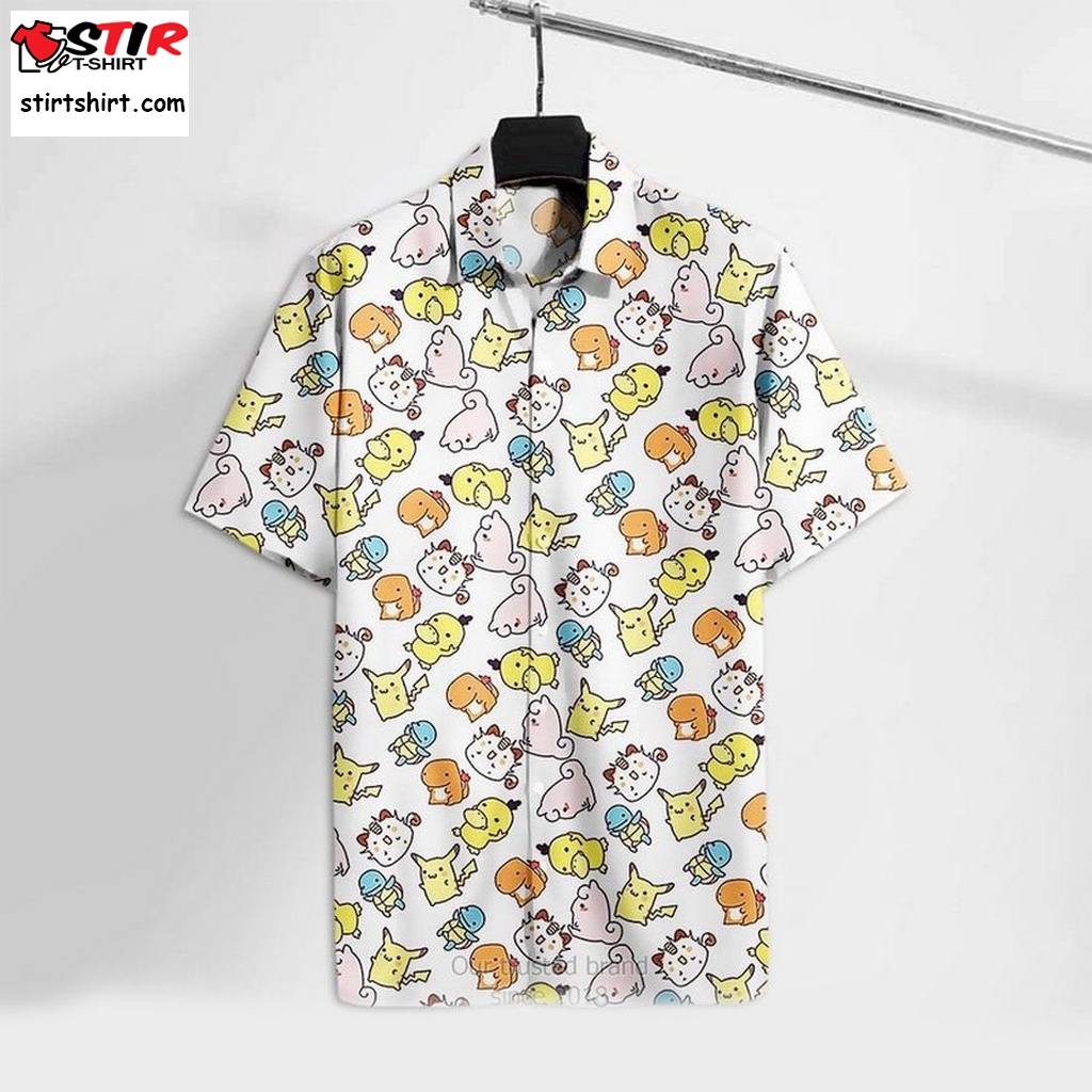Pokemon Hawaiian Shirt    Pokemon s