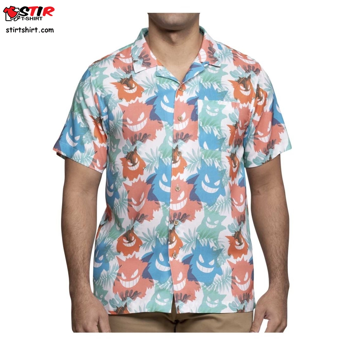 Pokmon Tropical Gengar Tropical Shirt