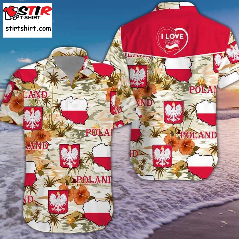 Poland Hawaiian Shirt Pre11244, Hawaiian Shirt, Beach Shorts, One Piece Swimsuit, Polo Shirt, Personalized Shirt, Funny Shirts, Gift Shirts