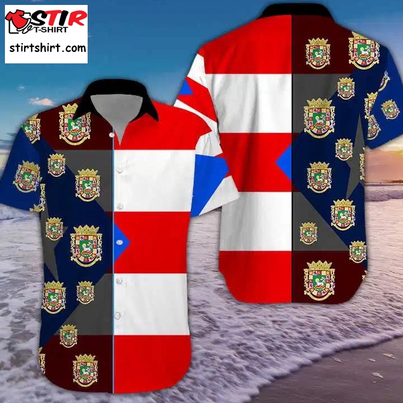 Puerto Rico Hawaiian Shirt Pre11250, Hawaiian Shirt, Beach Shorts, One Piece Swimsuit, Polo Shirt, Personalized Shirt, Funny Shirts, Gift Shirts