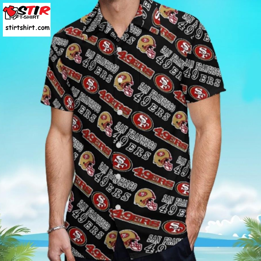 San Francisco 49Ers Hawaiian Shirts For Summer Beach  49ers 