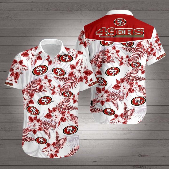 San Francisco 49Ers Team Hawaiian Shirtjpeg  49ers 
