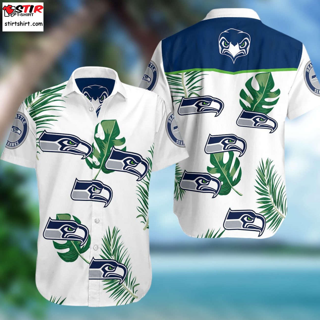 Seahawks Hawaiian Shirt  Seahawks 