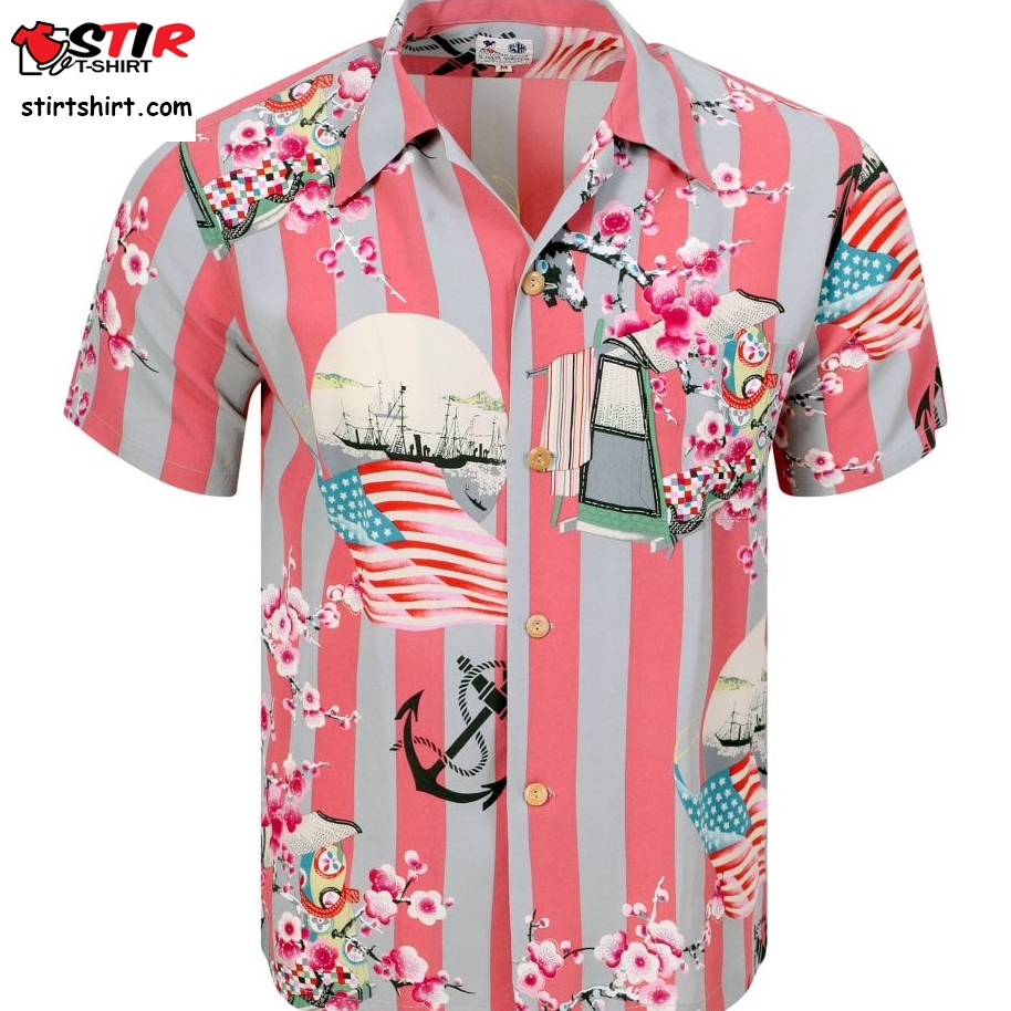 Special Edition Hawaiian Shirts  Pink  Men
