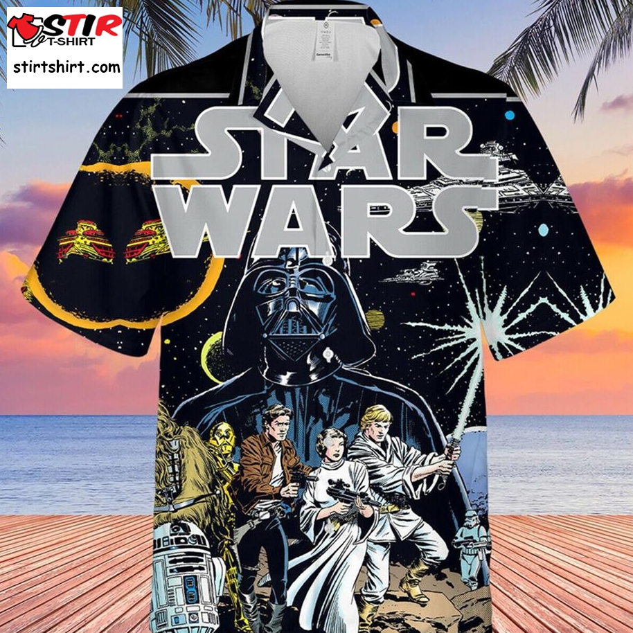Star Wars Hawaiian Shirt Darth Vader Summer For Star Wars Lovers Hawaiian Shirt