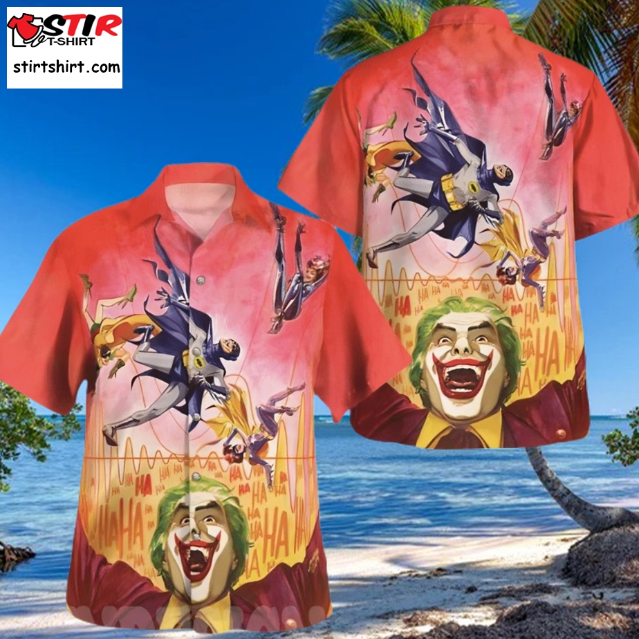 The Best Selling Batman 1966 The Joker All Over Print Hawaiian Shirt