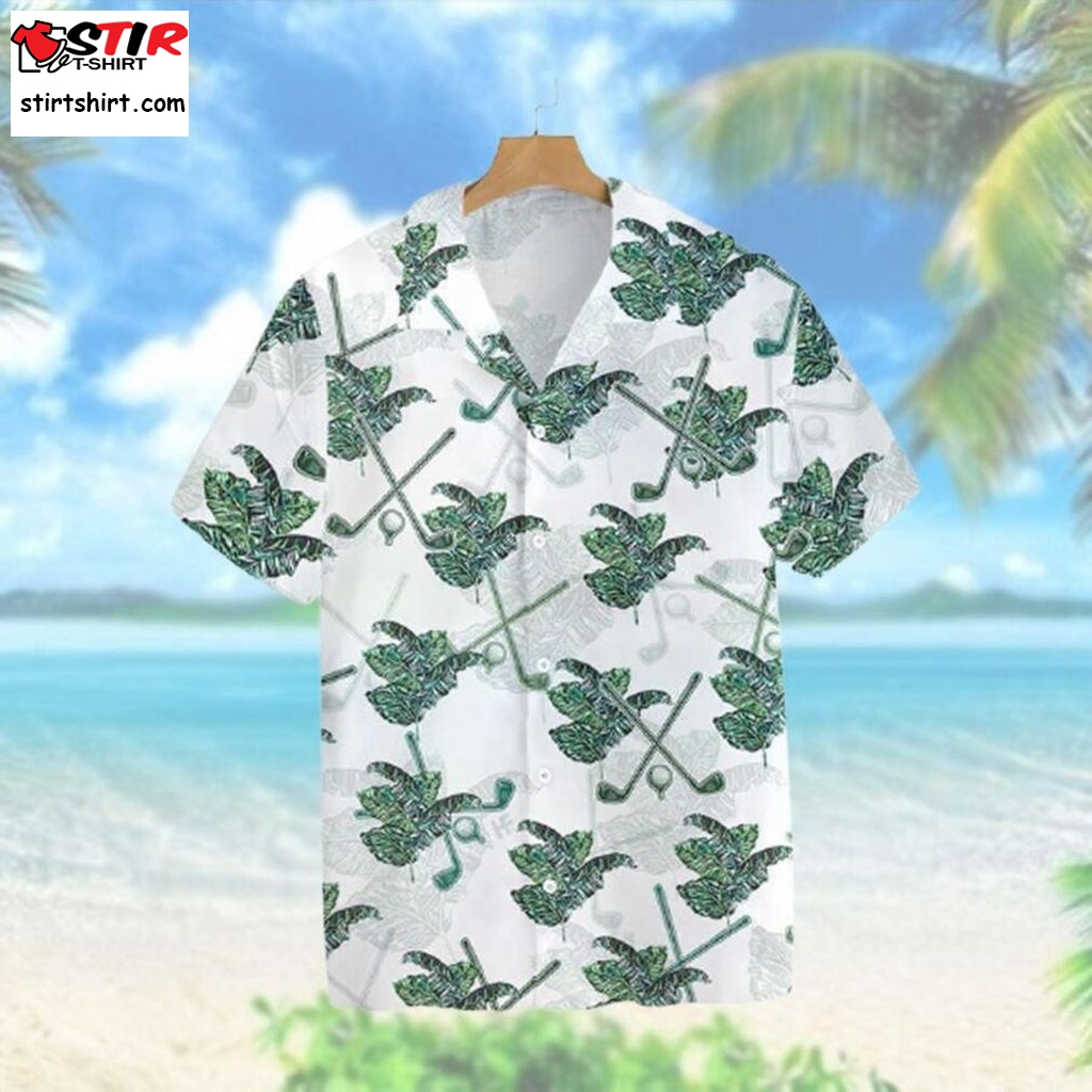 Tropical Golf 3D Hawaiian Hawaiian Shirt  Golf s