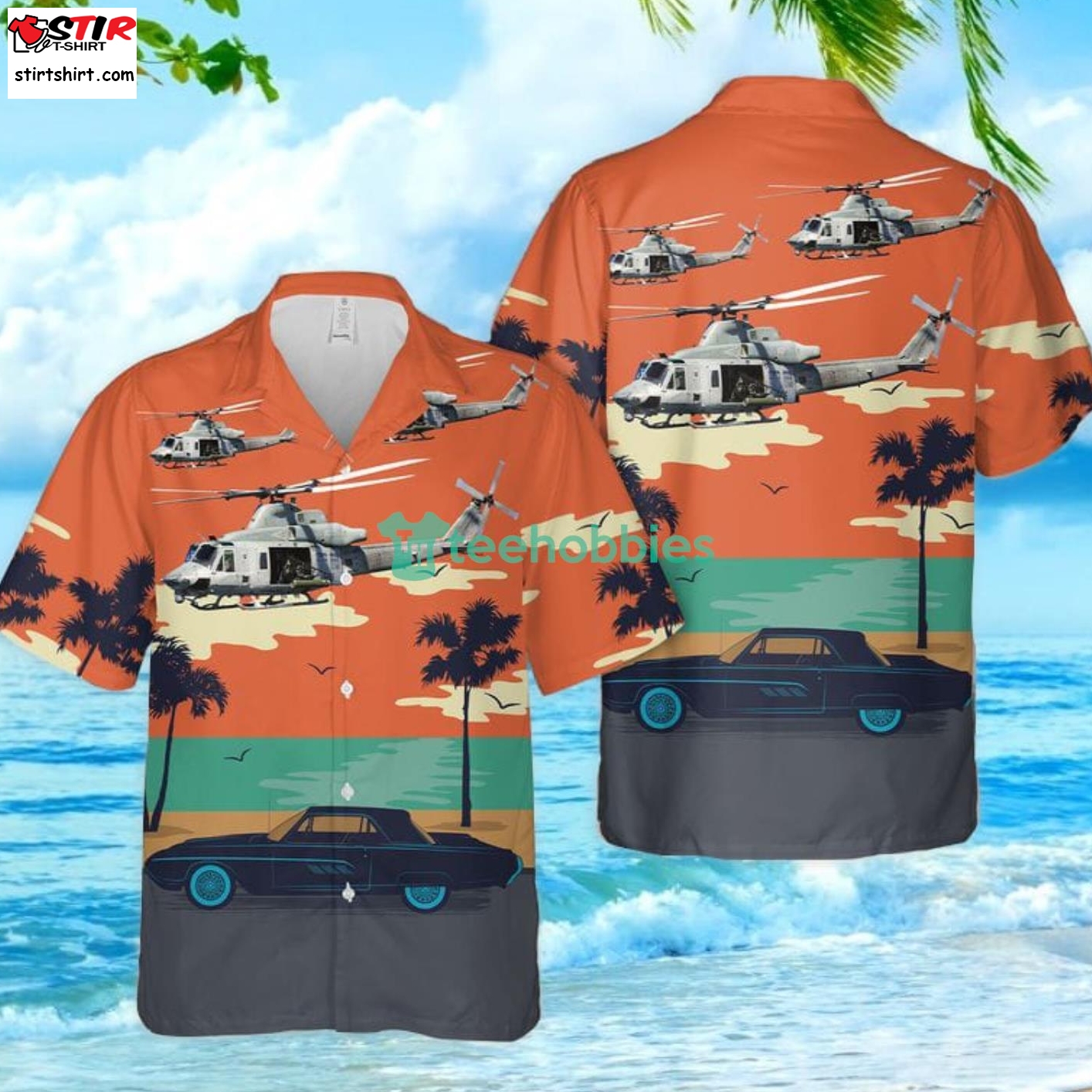 Us Marine Corps Bell Uh 1Y Venom (450) Summer Gift Hawaiian Shirt