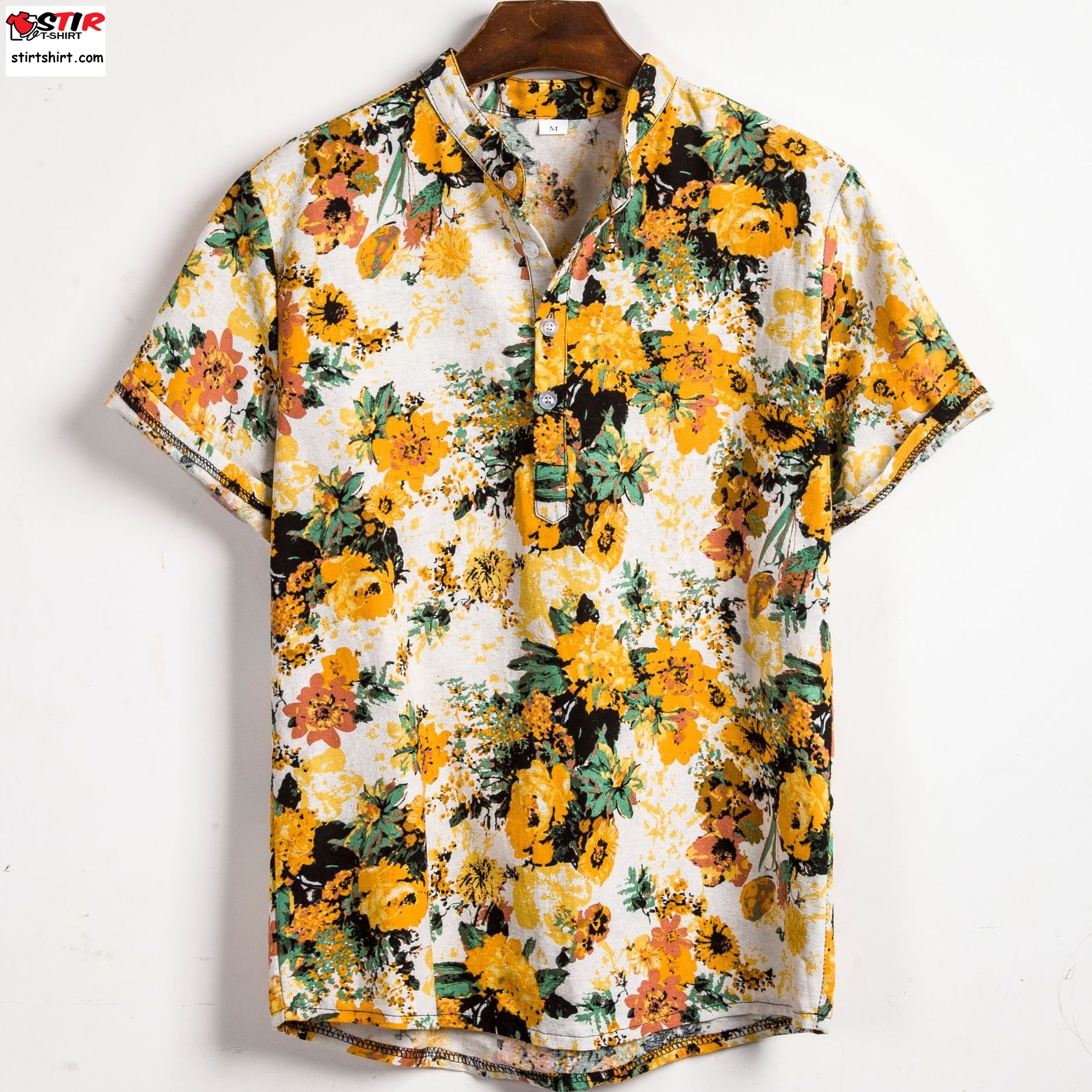 Wholesale New Hawaiian Casual Loose Printed Floral Tops Men_S Shirts  Vineyard Vines 