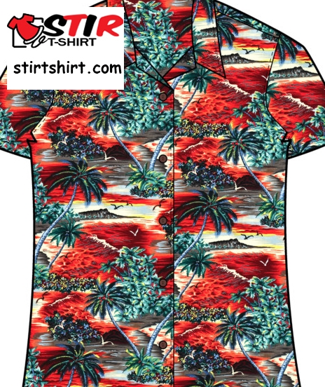 Women_S Hawaiian Sunset Shirt