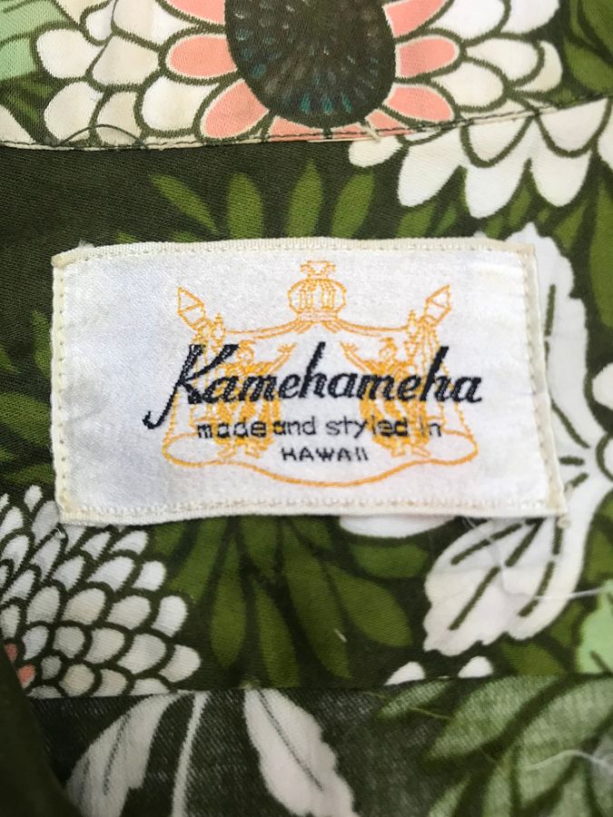 1950S Kamehameha MenS Shirt