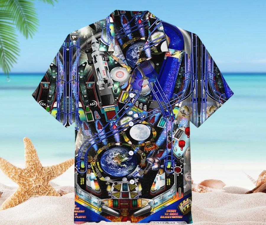 3D Apollo 13 Pinball Universal For Beer Hawaii Shirt