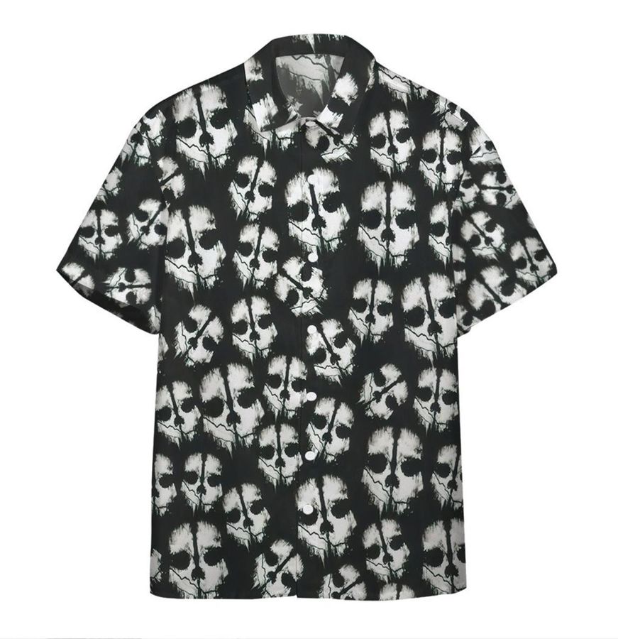 3D Call Of Duty Skulls Custom Hawaiian Shirt