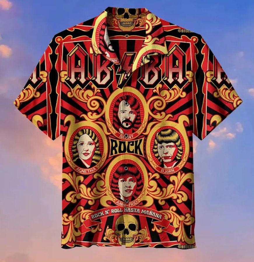 Abba Band Hawaiian Shirt