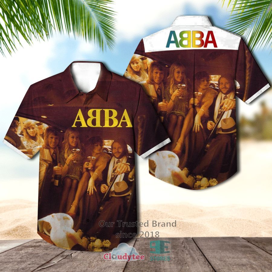 Abba Bbaa Album Casual Hawaiian Shirt  