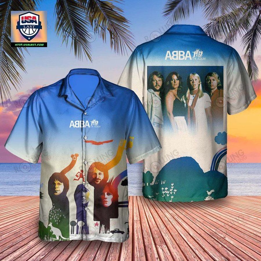 Abba The Album 1977 Hawaiian Shirt Ver2