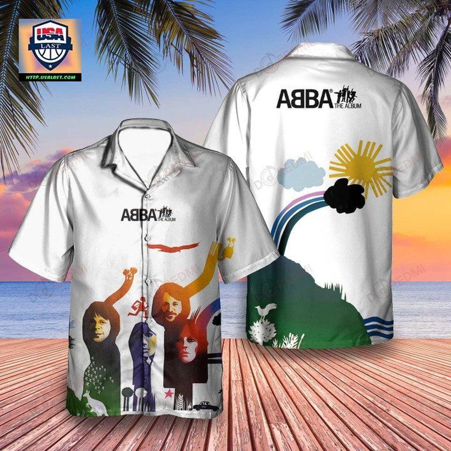 Abba The Album 1977 Hawaiian Shirt